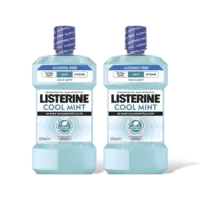 Listerine Mondwater cool mint mild 2-pack