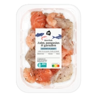 AH Roerbak zalm pangasius garnalen zeezout