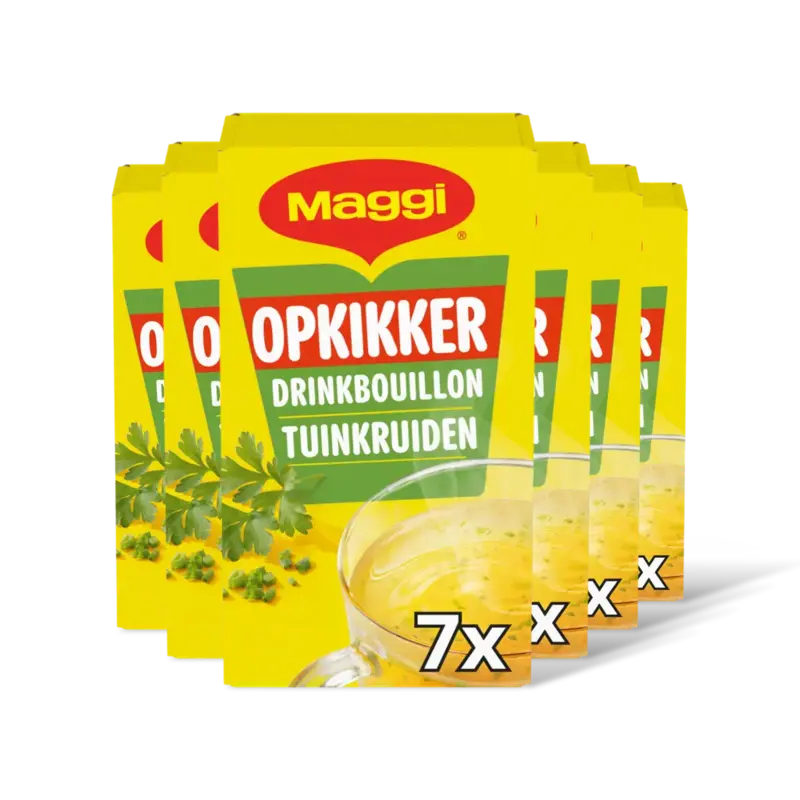 Maggi Opkikker drinkbouillon tuinkruiden 6-pck