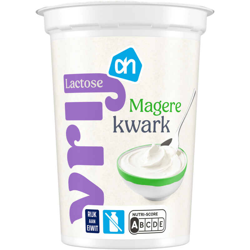 Een afbeelding van AH Lactosevrije magere kwark