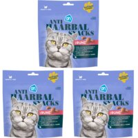 Een afbeelding van AH Anti haarbal snacks met rund 3-pack