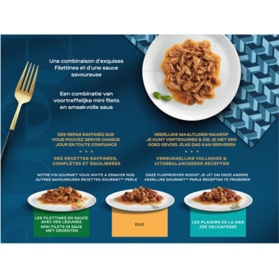 pdp-image-Gourmet Perle minifilets in saus eend tonijn lam