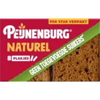 Peijnenburg Ontbijtkoek naturel 8-pack