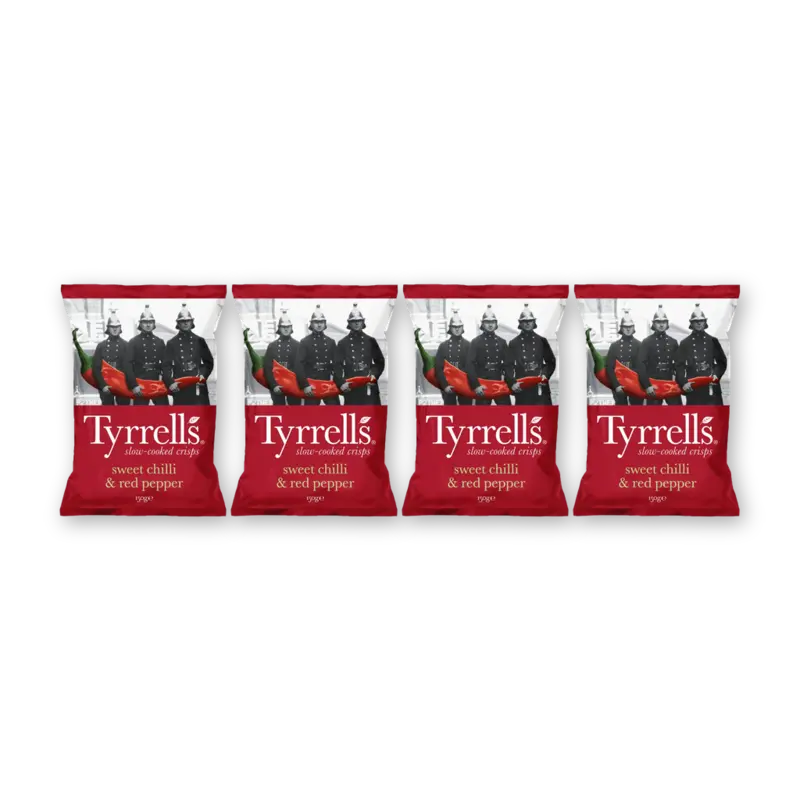 Sweet chilli & red pepper 4-pack