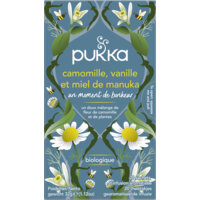 Een afbeelding van Pukka Chamomile vanilla manuka honey