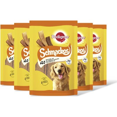 pdp-image-Pedigree Schmackos gevogelte mix 5-pack