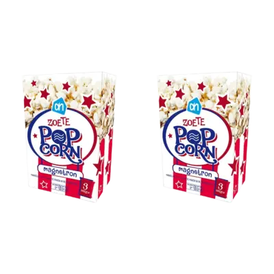 pdp-image-AH Magnetron Popcorn Zoet 2-pack