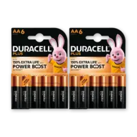 Duracell Plus AA-alkaline batterij MN1500 2-pck.