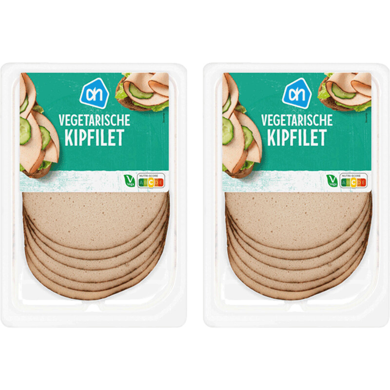 Een afbeelding van AH Vegetarische kipfilet 2-pack