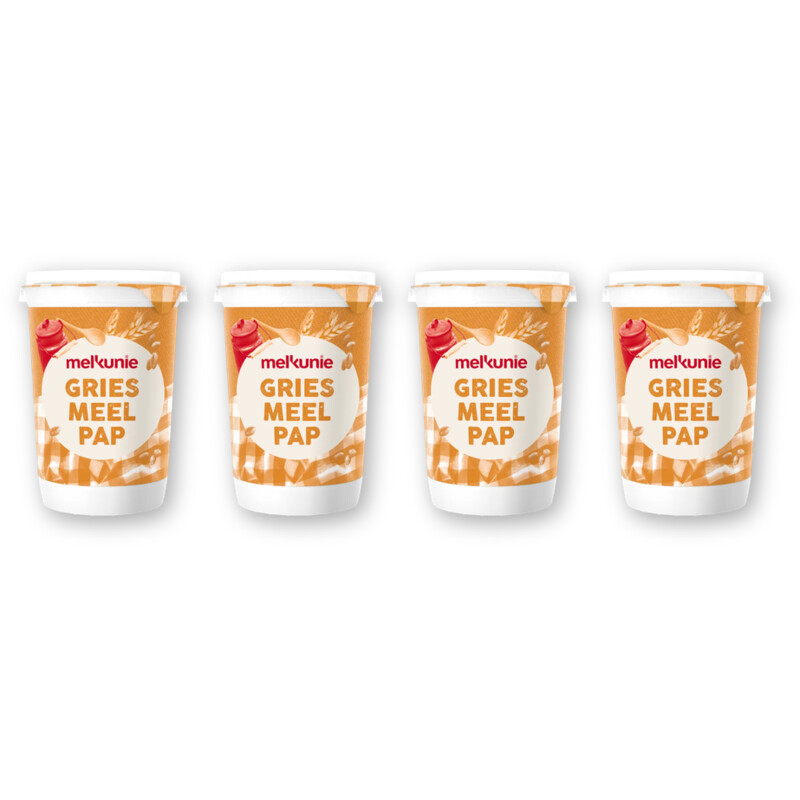 Melkunie Griesmeelpap 4-pack