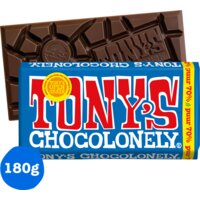 Een afbeelding van Tony's Chocolonely Reep puur 70%