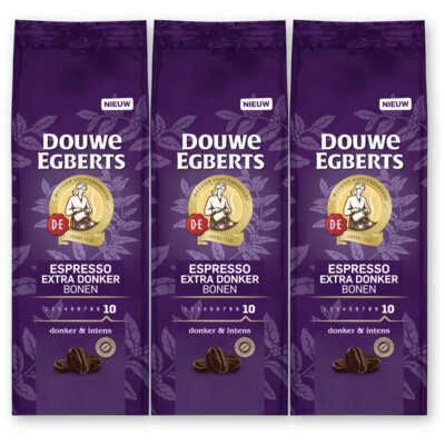 pdp-image-Douwe Egberts Espresso extra donker koffiebonen 3-pack