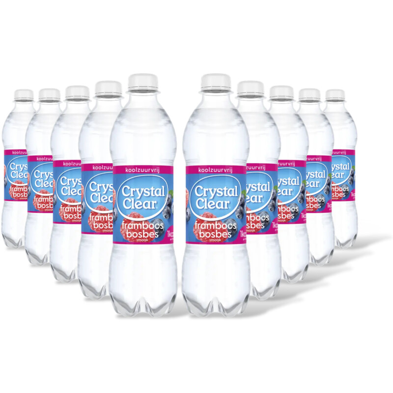 Crystal Clear Raspberry blueberry 10-pack