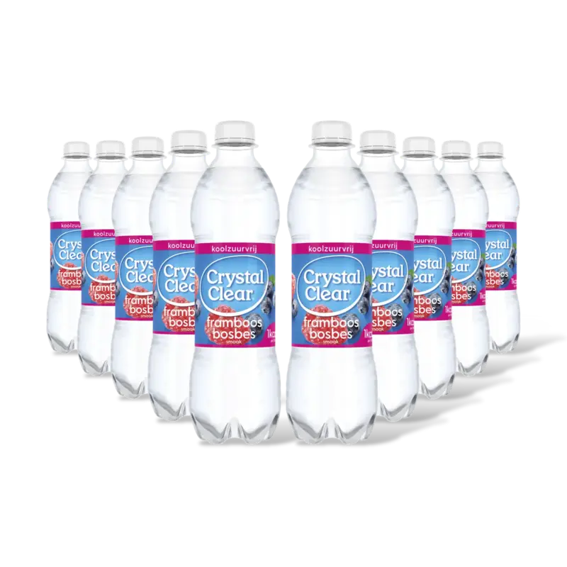 Crystal Clear Raspberry blueberry 10-pack
