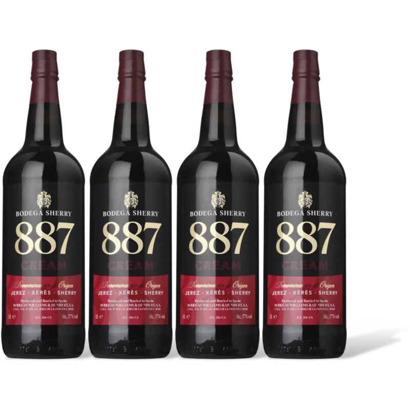 Jerez Sherry 887 cream 4 flessen