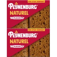 Peijnenburg Ontbijtkoek naturel 20-pack
