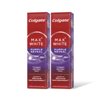 Colgate Max white purple reveal 2-pack