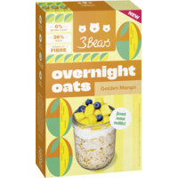 Een afbeelding van 3Bears Overnight oats golden mango