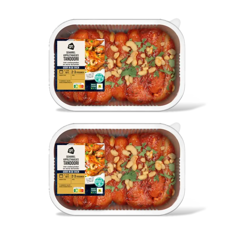 AH Ovenschotel scharrelkiphaas tandoori 2pk