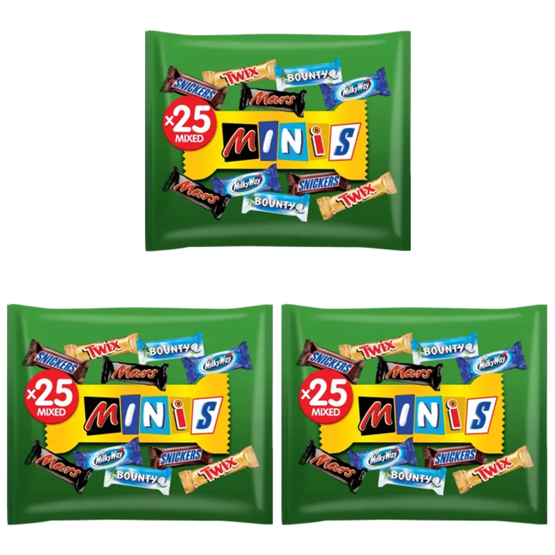 Mars Minimix repen uitdeelzak 3-pack