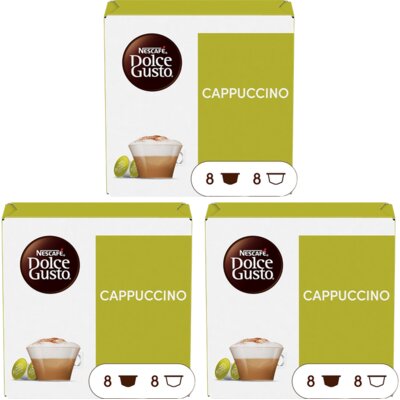 pdp-image-Nescafé Dolce Gusto Cappuccino capsules 3-pack