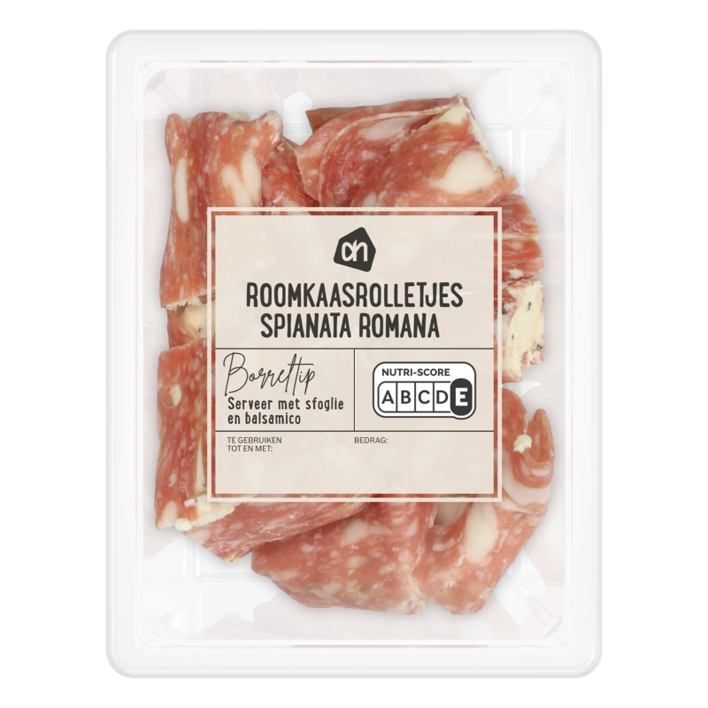 AH Roomkaasrolletjes spianata romana