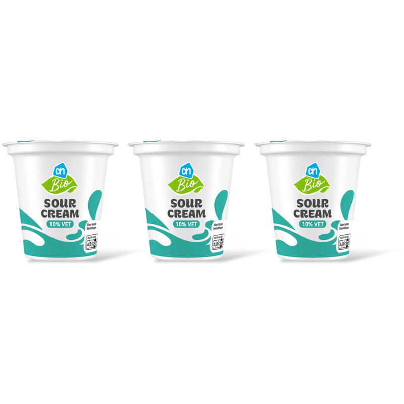 AH Biologisch Sour cream 3-pack