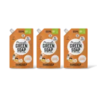 Marcel's Green Soap Handzeep orange & jasmin navul 3pack