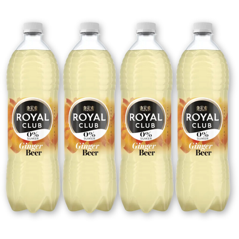 Royal Club Ginger beer 0% suiker 4-pack