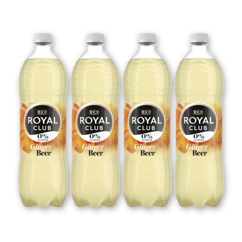 Ginger beer 0% suiker 4-pack