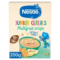 Nestlé Junior cereals multifruit crisps 15m+