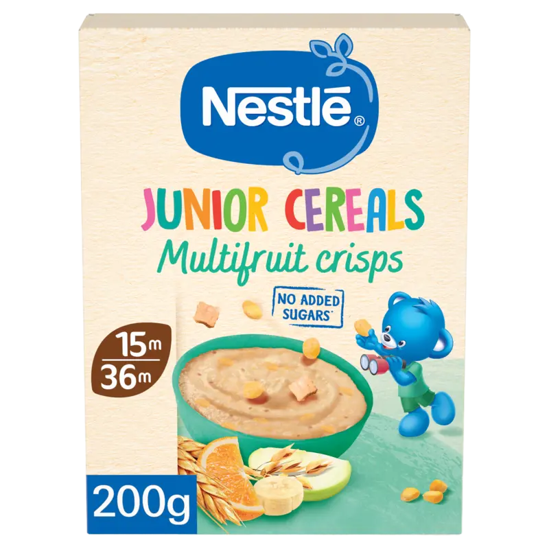 Junior Cereals Multifruit Crisps 15-36 Maanden