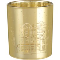 Een afbeelding van AH Excellent Waxinelichthouder goud