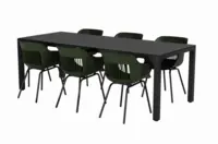 Hartman Combideal diningset Jill 220 moss groen