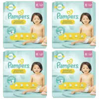 Pampers Premium protection luiers maat 4 4-pack