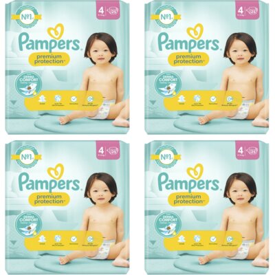 pdp-image-Pampers Premium protection luiers maat 4 4-pack