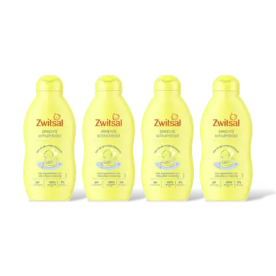 pdp-image-Zwitsal Baby zeepvrij schuimbad 4-pack