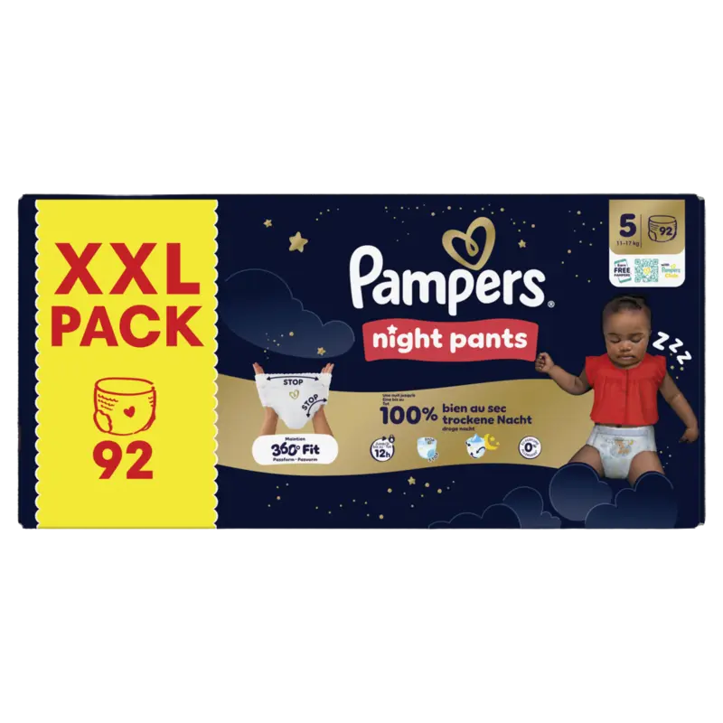 Night pants maat 5 XXL pack
