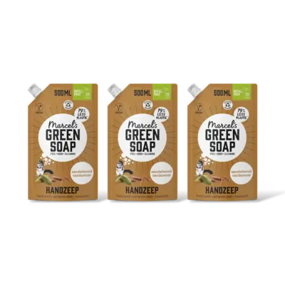 pdp-image-Marcel's Green Soap Handzeep sandalwood & cardamom 3pack