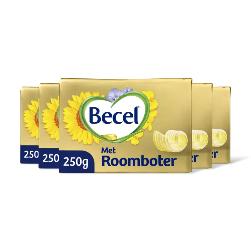 Met roomboter palmolievrij 5-pack