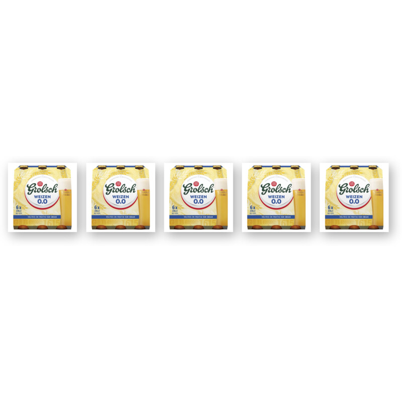 Grolsch Weizen alcoholvrij speciaalbier 30-pack