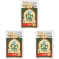 Een afbeelding van AH Gevouwen flatbread naturel 3-pack