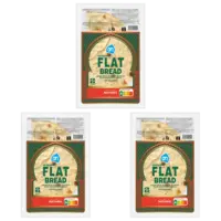 AH Gevouwen flatbread naturel 3-pack