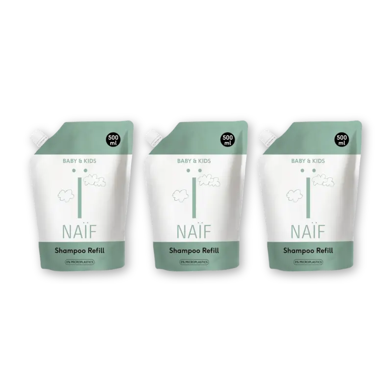 Baby&kids nourishing shampoo refill 3pk