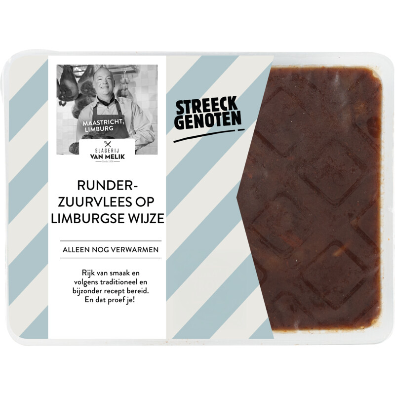 Een afbeelding van Streeckgenoten Runderzuurvlees op Limburgse wijze