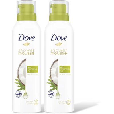 pdp-image-Dove Coconut oil shower mousse 2-pack