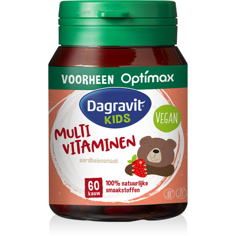 Een afbeelding van Dagravit Natural kids multi aardbei