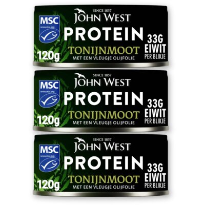 pdp-image-John West Protein tonijnmoot olijfolie 3-pack
