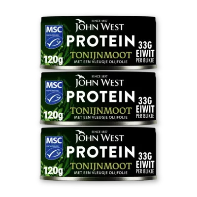pdp-image-John West Protein tonijnmoot olijfolie 3-pack