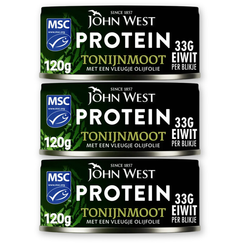 John West Protein tonijnmoot olijfolie 3-pack